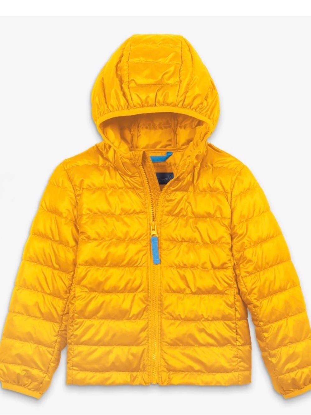 Primary • Lightweight Puffer Jacket in Mustard Unisex (6Y)